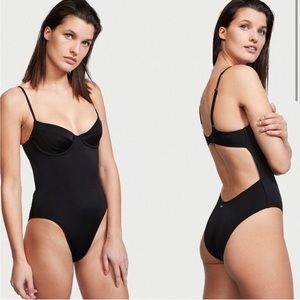 VICTORIA'S SECRET SWIM ESSENTIAL WICKED ONE PIECE SWIMSUIT NWT SZ Small